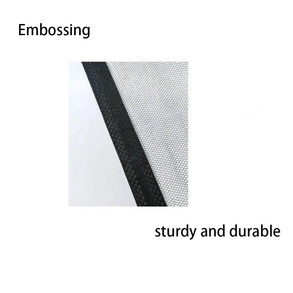 rideau anti moustiques gris clair moderne 100x210cm fermeture auto agrippante boucles