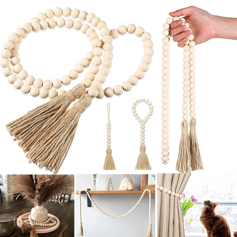 bracelet boho chic blanches frange coton naturel artisanal unique