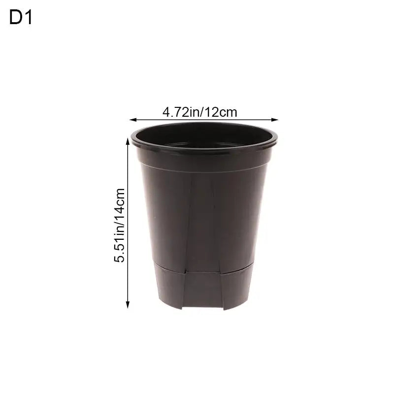 pots plantes transparents blancs modernes minimalistes grille drainage différents disponibles