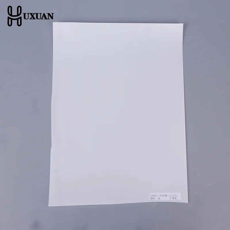 papier blanc minimaliste opacité a4 abat jour led rétroéclairage diffusion lumière qualité abs