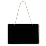 ardoises décoratives tableaux noirs cordelettes suspension mariage enfantin boiserie rustic
