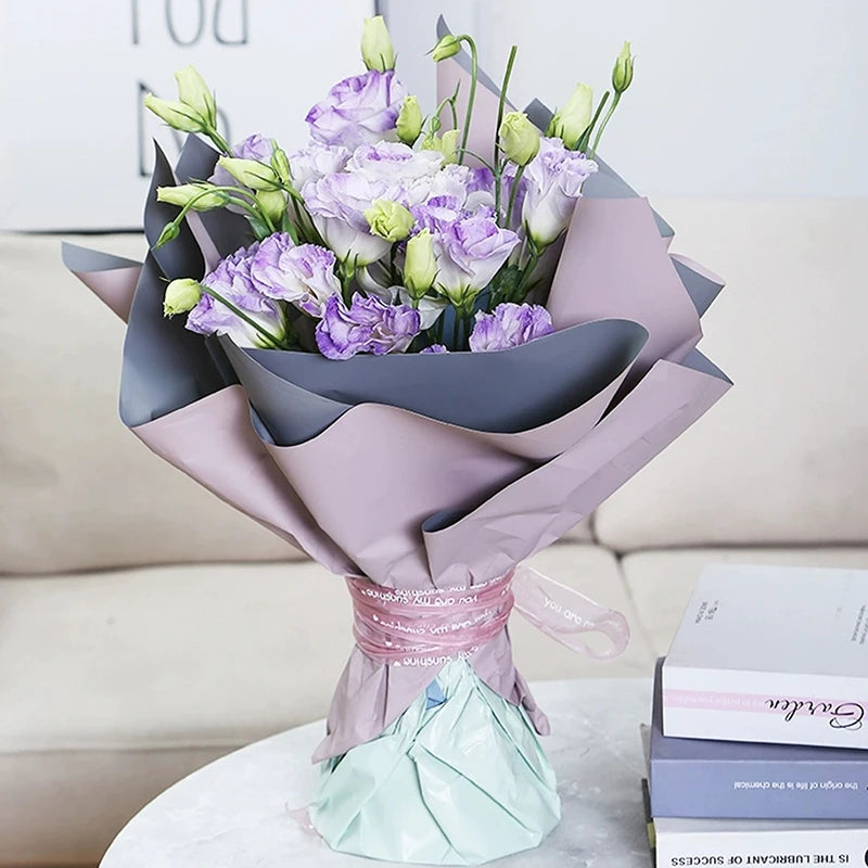 support bouquets fleurs noir moderne perforé tissu fixations invisibles variante taille grande medium petite