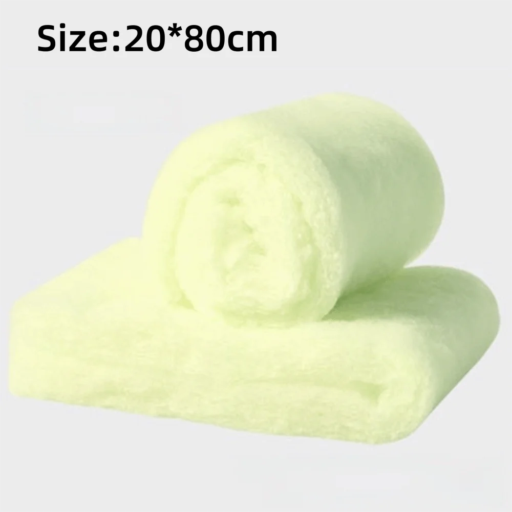 feuilles coton nuageux pelucheuses décoration festive blanches roses jaunes bleues douces 20x80cm