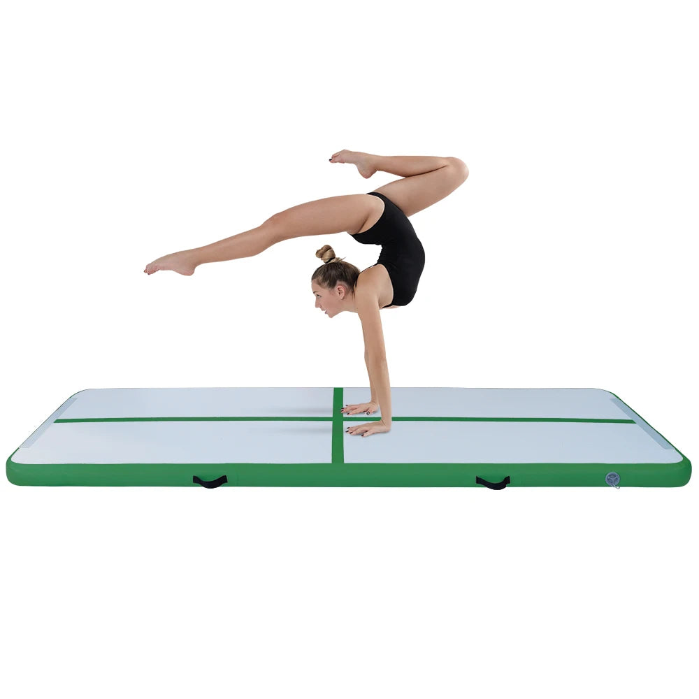 tapis gymnastique bleu clair vert orange rose noir yoga exercice non glissant durable