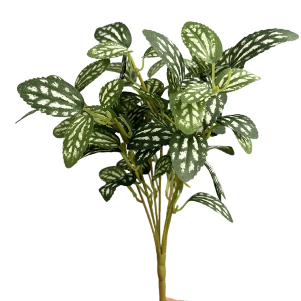 plantes artificielles vertes feuilles pentagonales moderne intérieur branche naturelle aspect réel