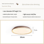 lampe led marbre blanc moderne minimaliste 30cm 43cm 55cm