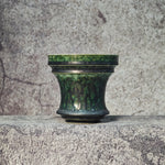 pots fleurs porcelaine classique vert marbré cactus succulente agave plante verteintérieur deco