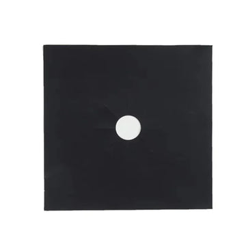 protège plaque cuisinière adhésif gris noir lisse moderne non stick réutilisable eco friendly