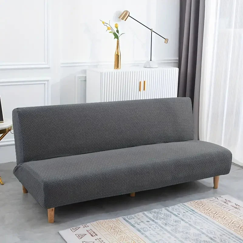 housse canapé moderne tissu géométrique extensible protection salon fauteuil gris vert rouge bleu marron