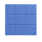 panneau rangement tissu uni orange gris bleu moderne clips autocollants 30cm 30cm