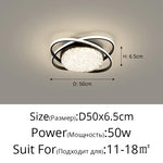 plafonnier led rond moderne cristaux blanc noir marron lampe intérieur élégante