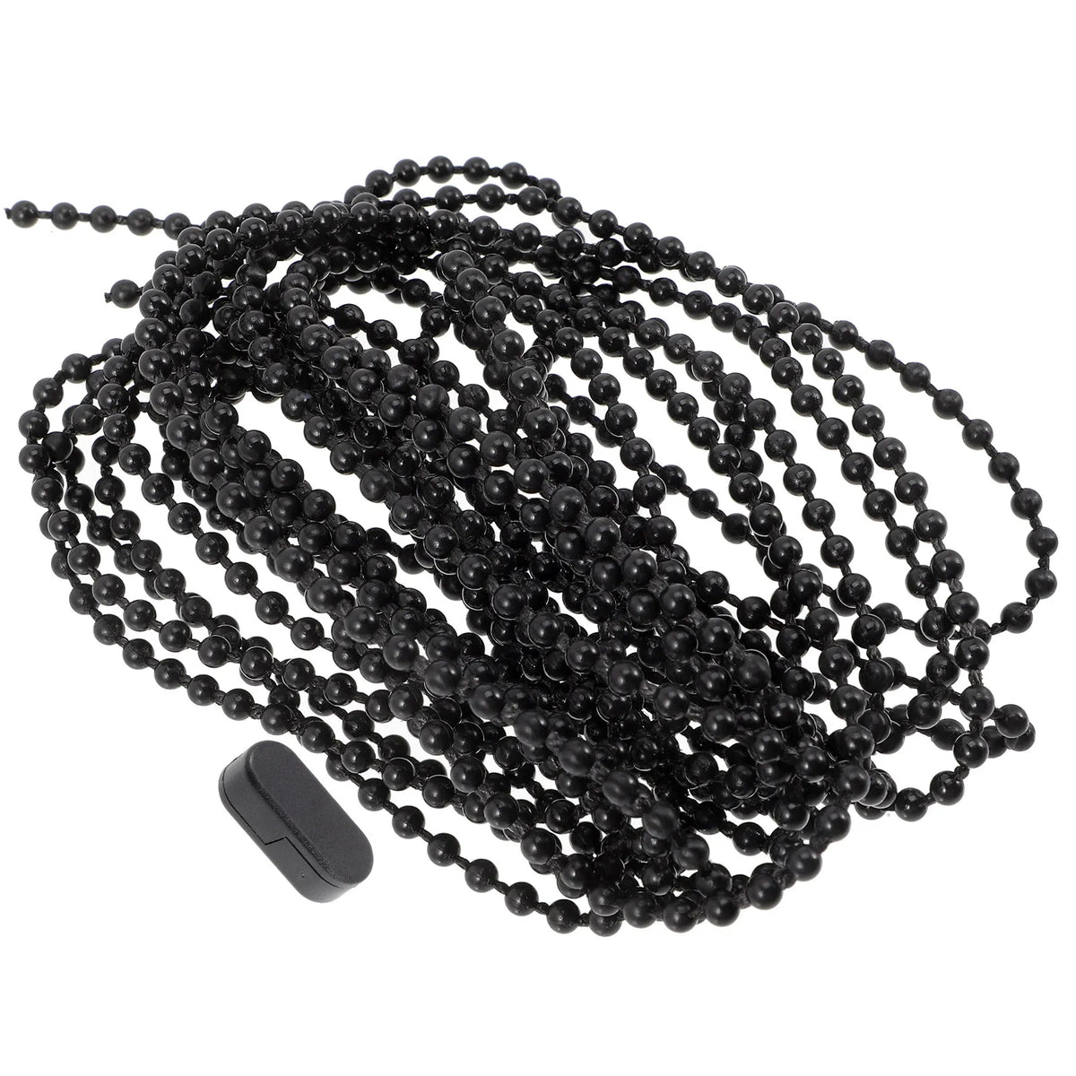 chaîne noires store enrouleur classique réglable 10m matériel plastique pince chaîne