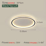 plafonnier led blanc minimaliste ultrathin télécommande certification ul ccc cqc fcc round 40cm round