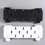 support mural moderne adhésif blanc noir 12 trous crochets outils pince tournevis ciseaux