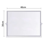 tableau blanc portable pliable moderne pieds effaçable double face opacité matériau aluminium blanc noir