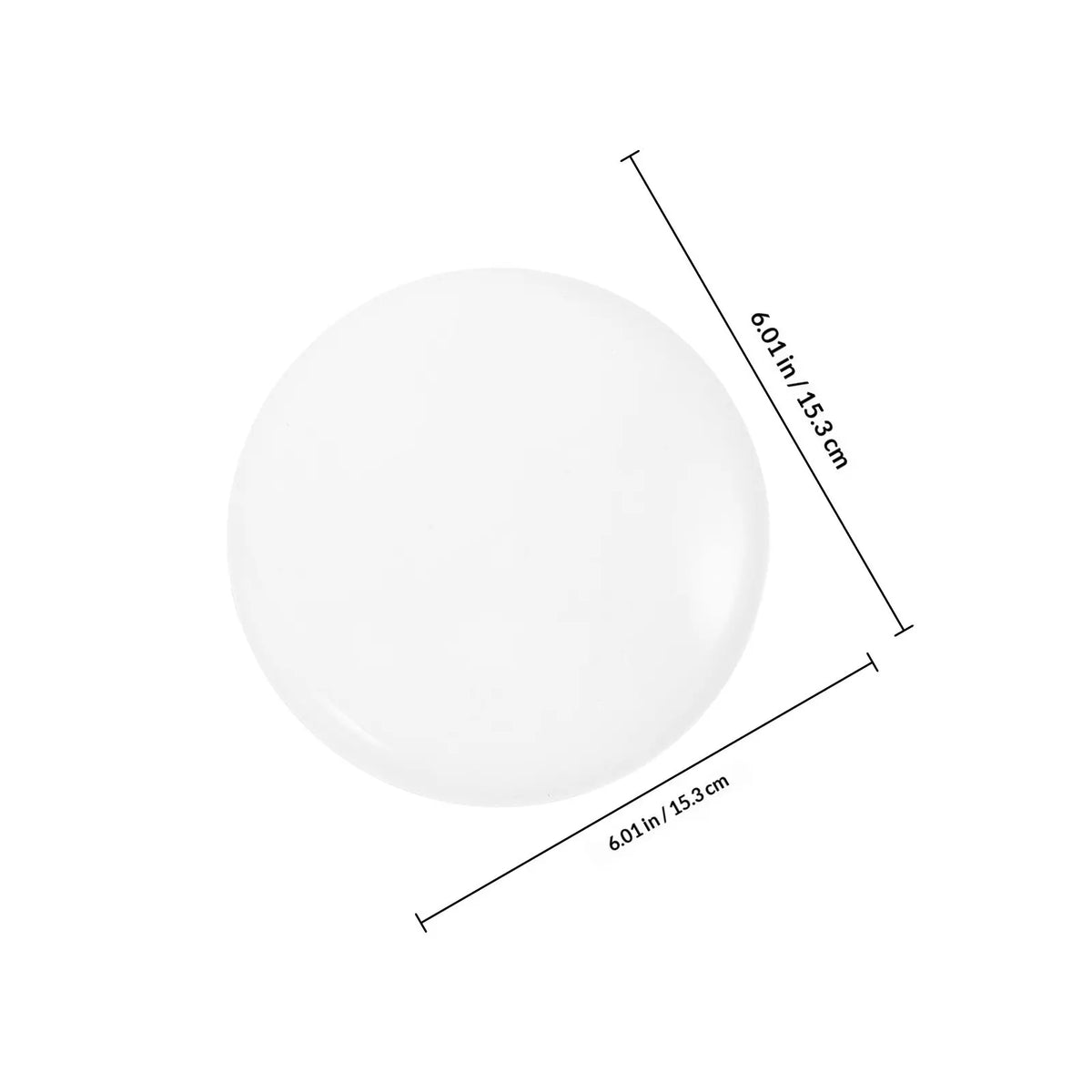 abat jour led blanc moderne opaque plafonnier encastré couverture diffuseur lumière plat