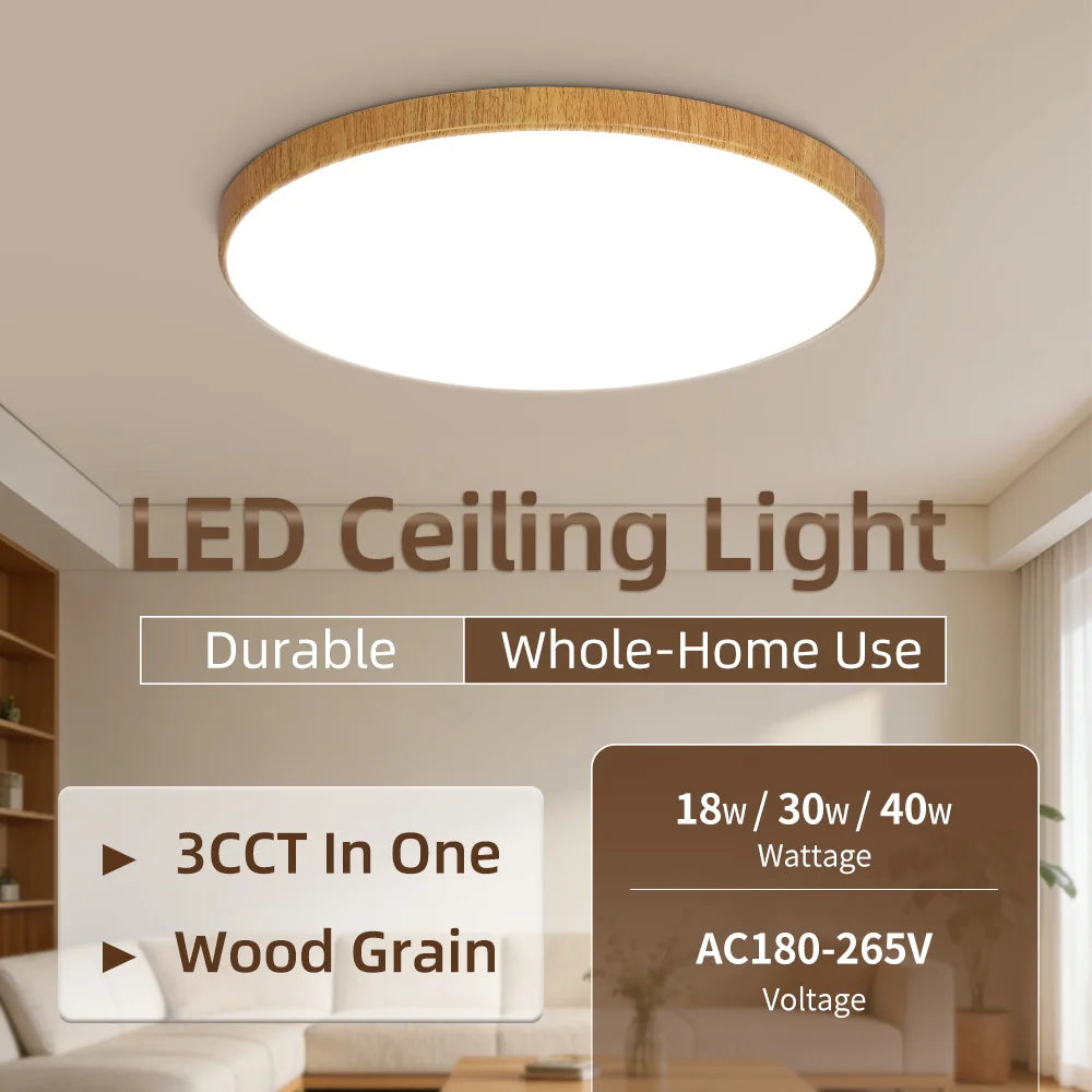 lampe led grain bois moderne blanc brun clair éclairage quotidien 249 2000 flux lumineux