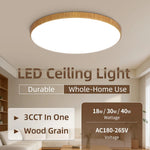 lampe led grain bois moderne blanc brun clair éclairage quotidien 249 2000 flux lumineux