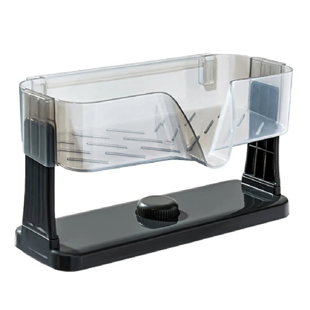 rangement éponges brosses vaisselle ventouse transparent moderne éponge poreuse acier inoxydable multiple usage beigeclair