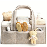 sac rangement fleuri moderne multi usages polyestère réutilisable poches beige vert clair