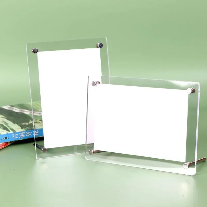 cadre photo transparent moderne aimant pouces pouces a4 a3