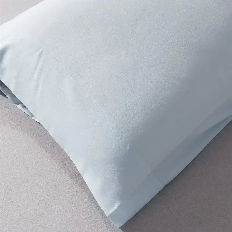 coussin hypoallergénique polyester 300 fils catégories solide uni moderne blanc gris bleuclair vert bleumarine