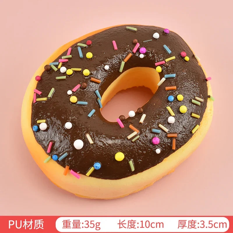 donuts artificiels réalistes orange vert noir blanc jaune multicolores occasion fête anniversaire noël mariage