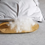 couette blanche hiver matelassée motif carrés doublure coton polyester légère moderne