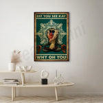 toile d'art mandala sourire vintage vert beige noir blanc cadre miroir sans cadre toile