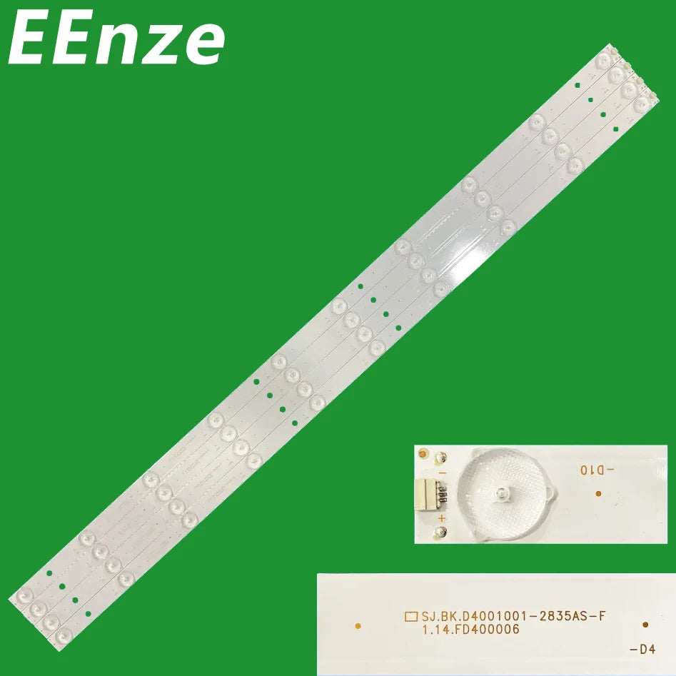 bande led rétro éclairage adhésif blanc tv kit connecteur led