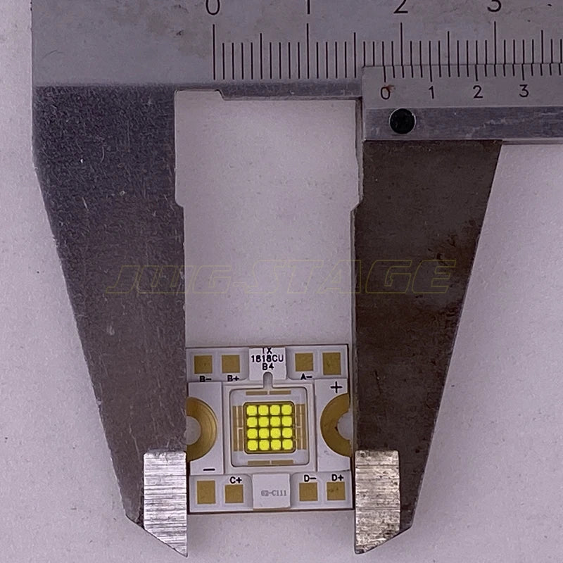 lampe led blanc jaune grille électronique accessoire scène mobile tête d'éclairage fixe