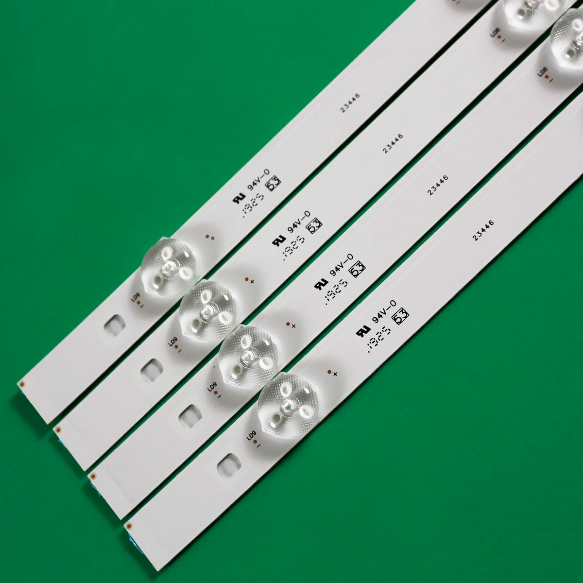 bande lumineuse led blanc moderne fixations connecteurs techniques 4v 325