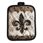 protège sous verre multicolore rustique poignées tissu motif cuisine animal fleur textes opaques rectangle