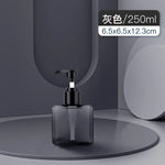 distributeur savon liquide vert foncé 250ml 450ml 650ml moderne minimaliste Pompe pression PETG transparent