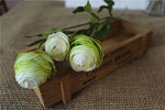 Bouquet artificiel moderne rose blanc élégant décoration intérieure anniversaire mariage
