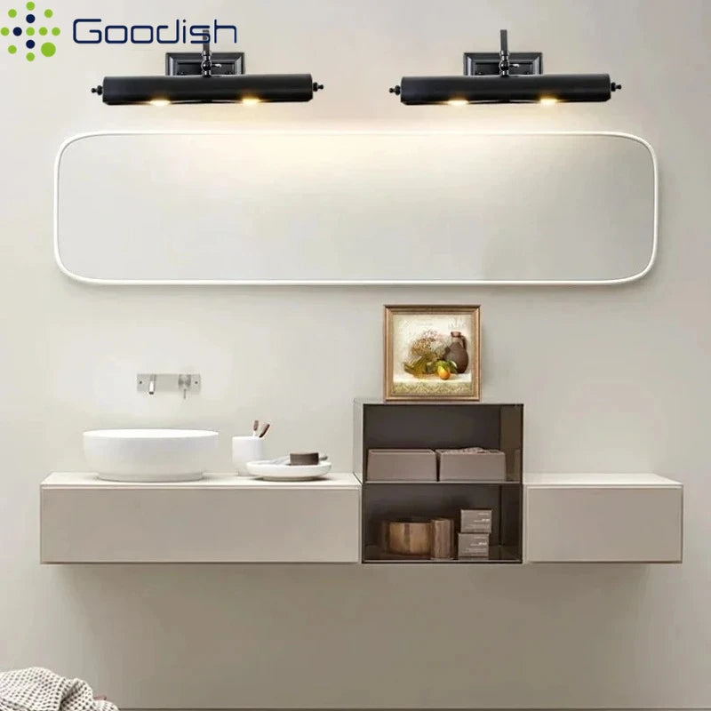 lampe murale moderne or lisse fixée mur éclairage quotidien led 220v 110v
