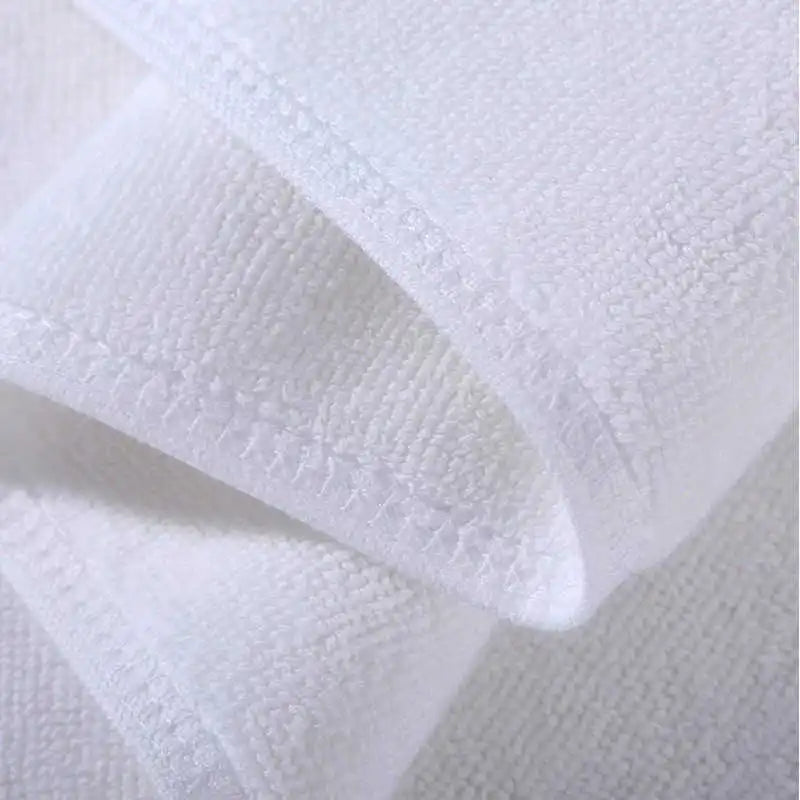 serviettes bain coton blanc absorbant 70x140cm serviette main 35x75cm douces machine simple noël