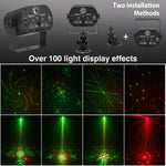 projecteur laser noir dauphins soleil moderne télécommande câble usb suction scène dj