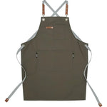 tablier ajustable imprimé logo brodé noël noir beige poche glissière ciseaux opaquet classique