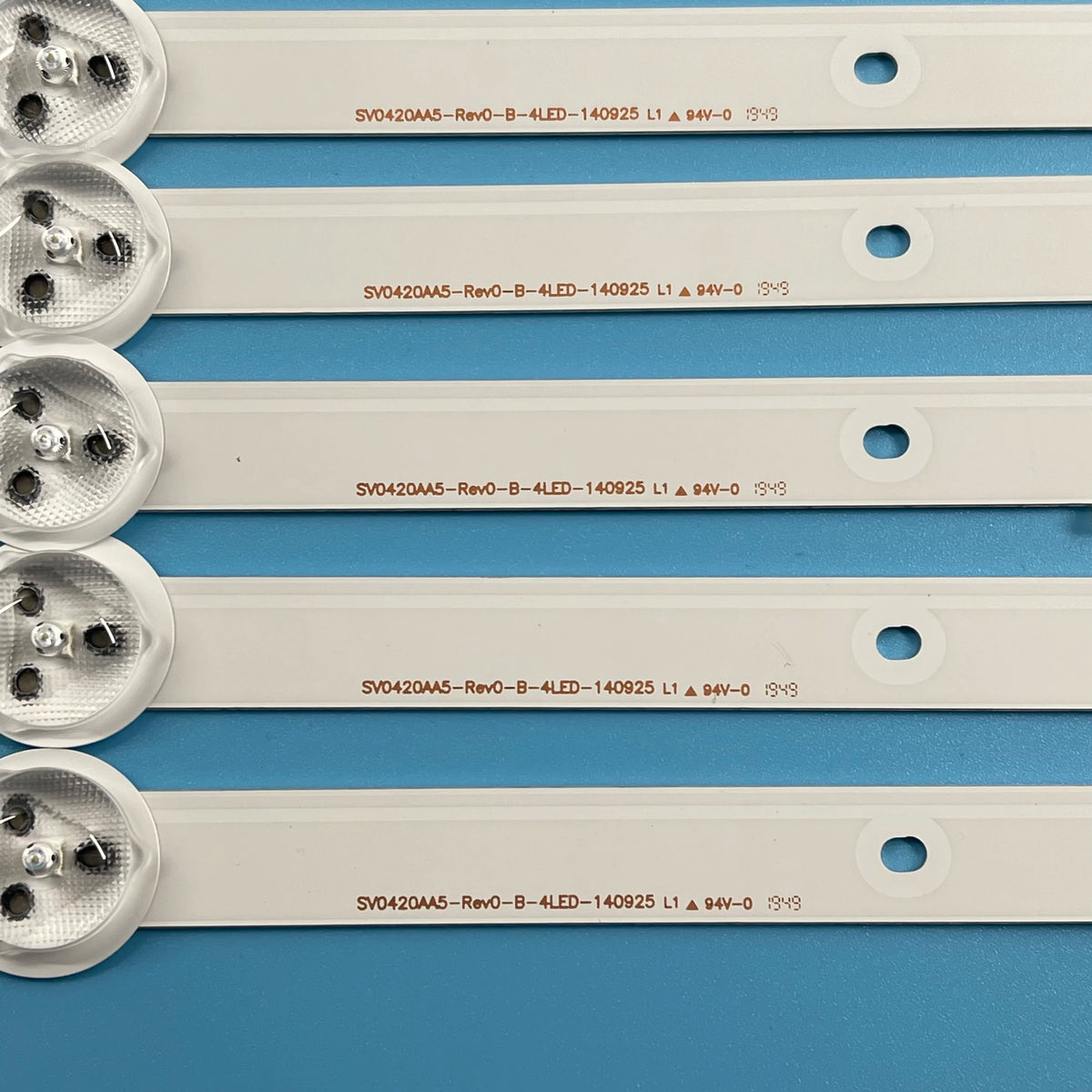 bandes rétroéclairage led 42 pouces blanc modernes téléviseur aluminium