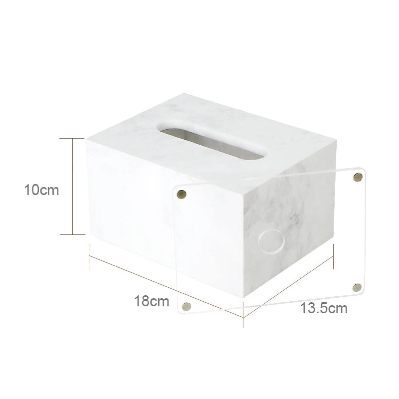 ensemble salle bain marbre blanc doré distributeur savon boîte mouchoirs diffuseur moderne