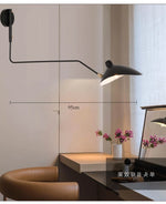 luminaire industriel suspension murale moderne abatjour opaque couleur noir argent doré