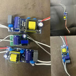 transformateur alimentation led 1w 12w 24v certifié rohs ccceqc circuits imprimés bleu rouge