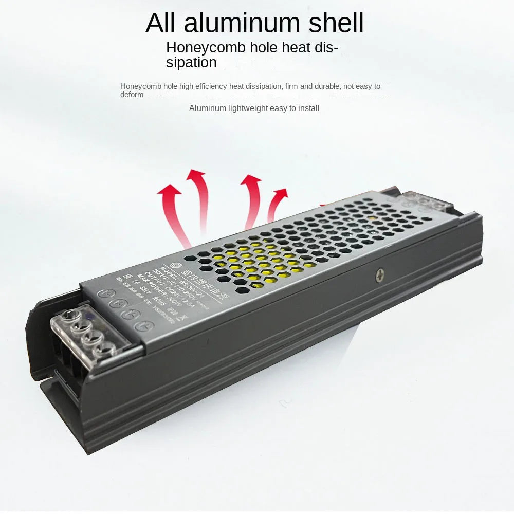 transformateur électrique 110v 220v dc12v 24v 48v 100w 12w 200w 24w 300w led alimentation