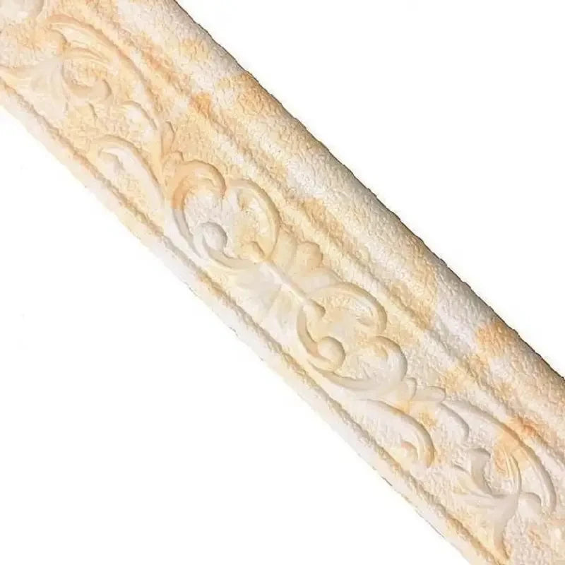 ruban decoratif adhesif ornements floraux blanc or cuivre argent classique impermeable anti statique absorption
