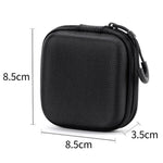 sac main pratique noir texturé pliable rangement anti poussière réutilisable portatif multifonctionnelrollable