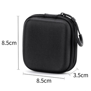 sac main pratique noir texturé pliable rangement anti poussière réutilisable portatif multifonctionnelrollable