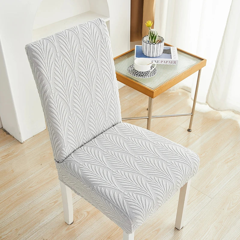 housse chaise moderne tissu extensible protecteur siège salle manger banquet