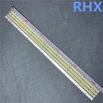 bande led blanc jaune moderne ligne droite points noirs 203mm 50mm 100%neuf 2pcs
