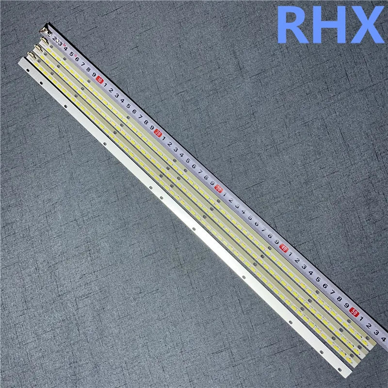 bande led blanc jaune moderne ligne droite points noirs 203mm 50mm 100%neuf 2pcs